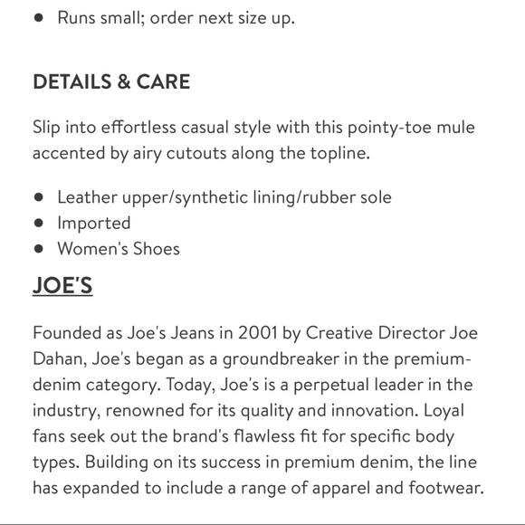 Joe’s Jeans Black Martha Mules - Picture 8 of 8